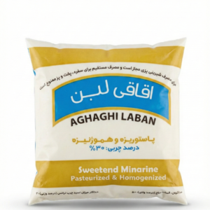 خامه نیم کیلویی اقاقی لبن