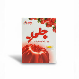 پودر ژله توت فرنگی دراژه