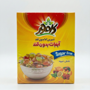 آبنبات شش میوه کامور