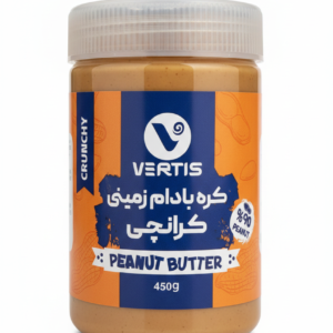 کره بادام زمینی کرانچی ورتیس