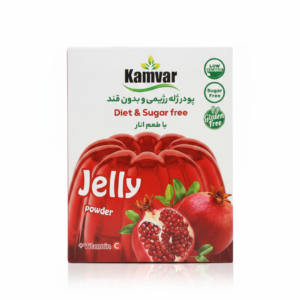 پودر ژله رژیمی انار کامور