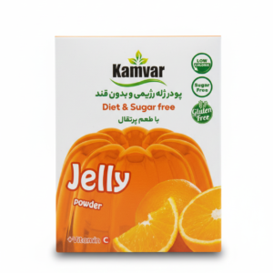 پودر ژله رژیمی پرتقال کامور