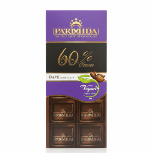 شکلات تبلتی تلخ 60% پارمیدا