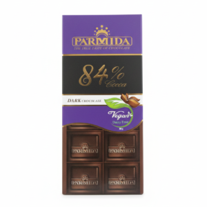شکلات تبلتی تلخ 84% پارمیدا