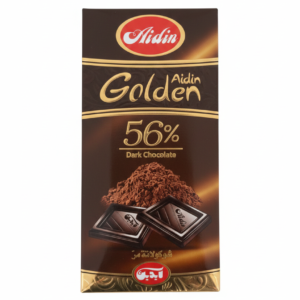 شکلات تبلتی تلخ 56% آیدین