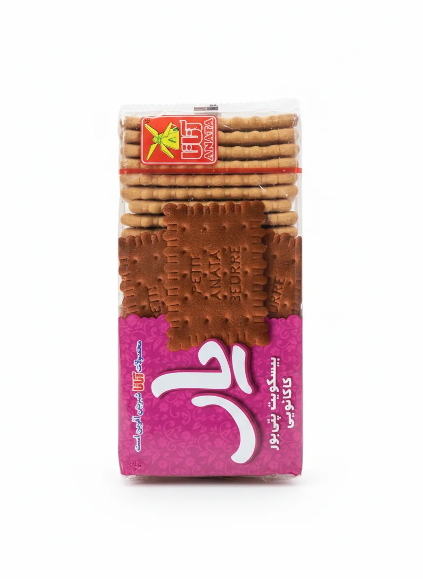 بیسکویت پتی بور کاکائو آناتا