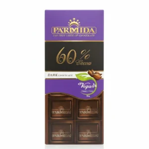 شکلات تبلتی تلخ 60% پارمیدا
