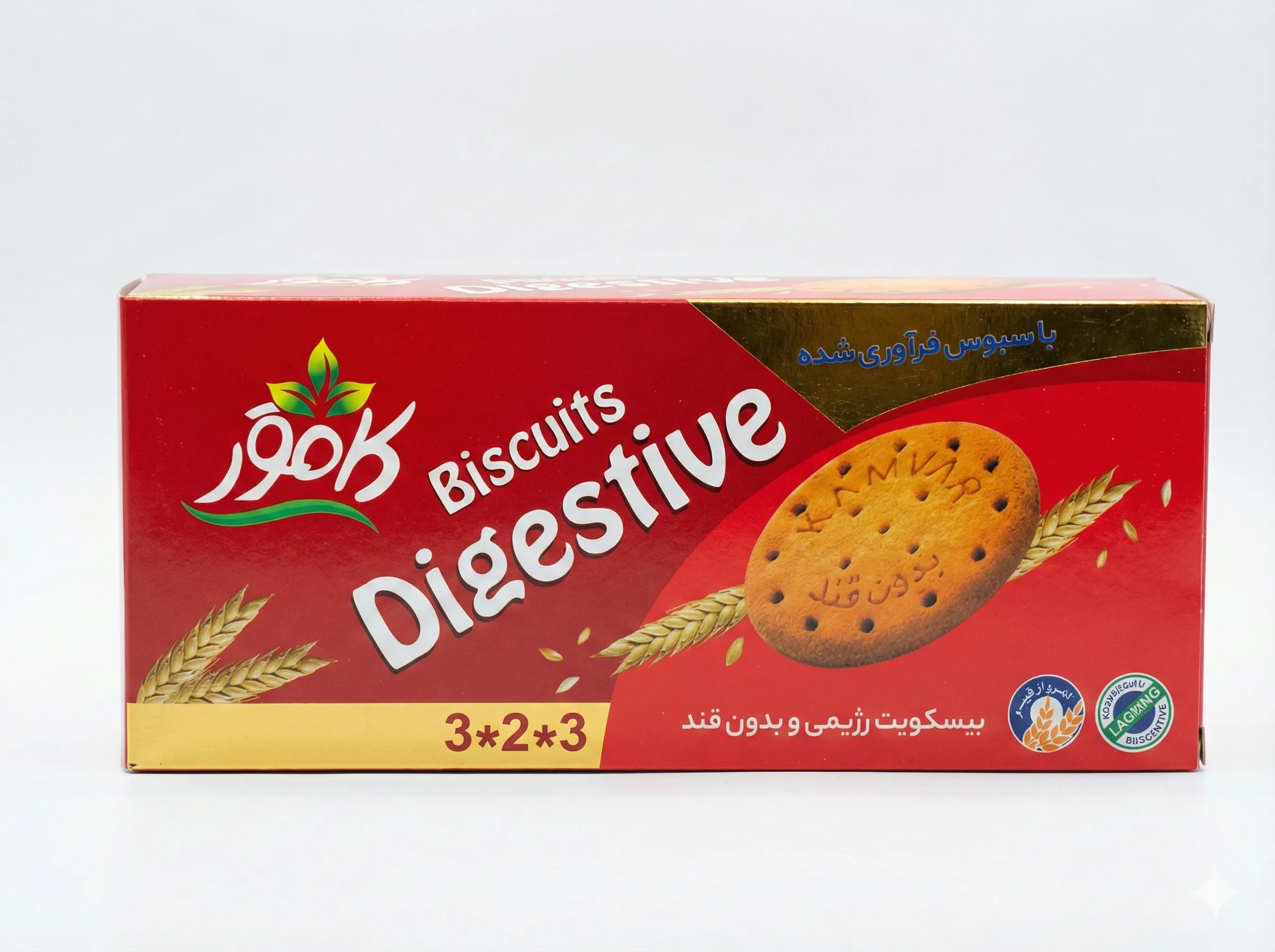 بیسکویت دایجستیو کامور