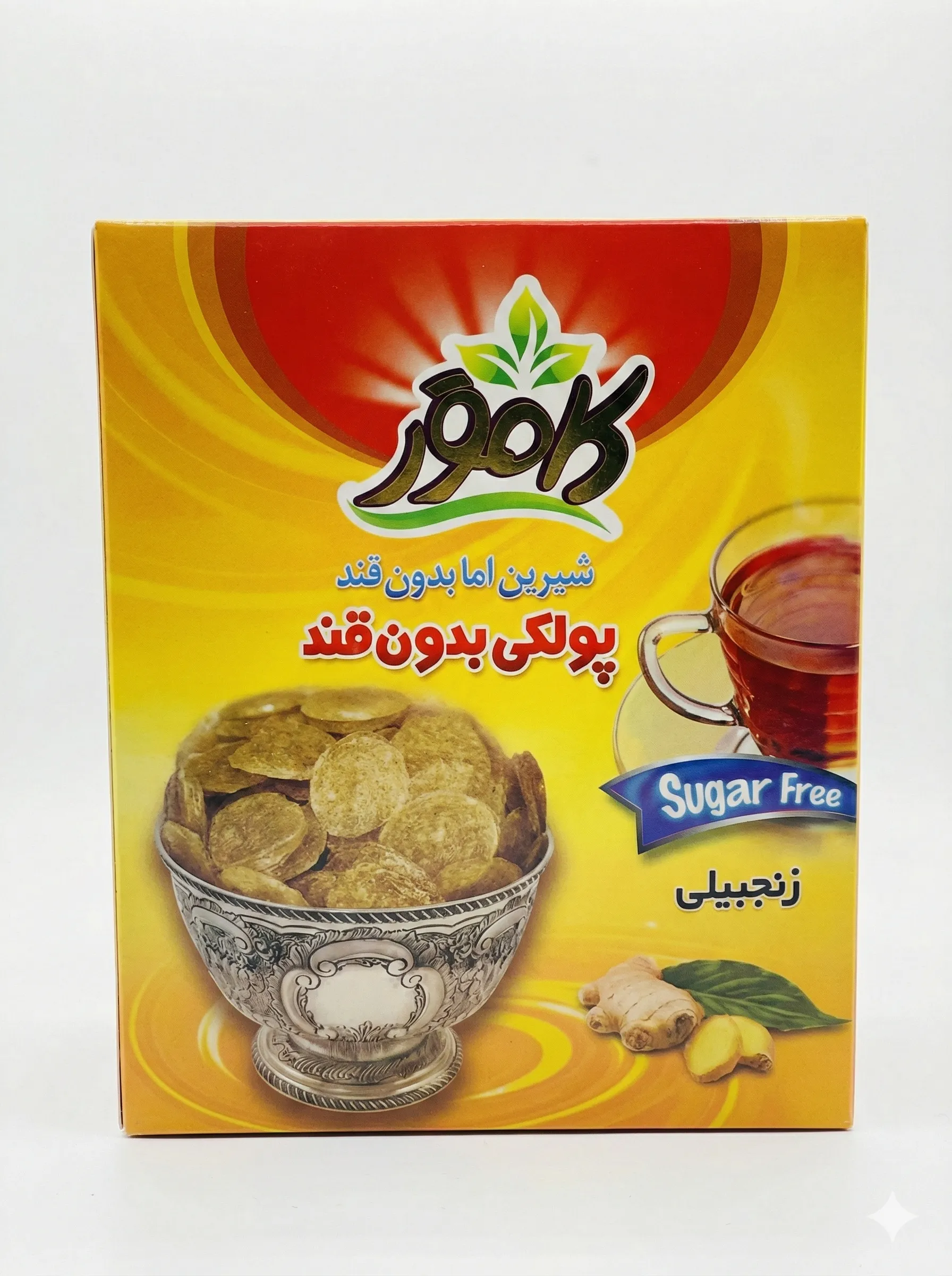پولکی زنجبیلی کامور