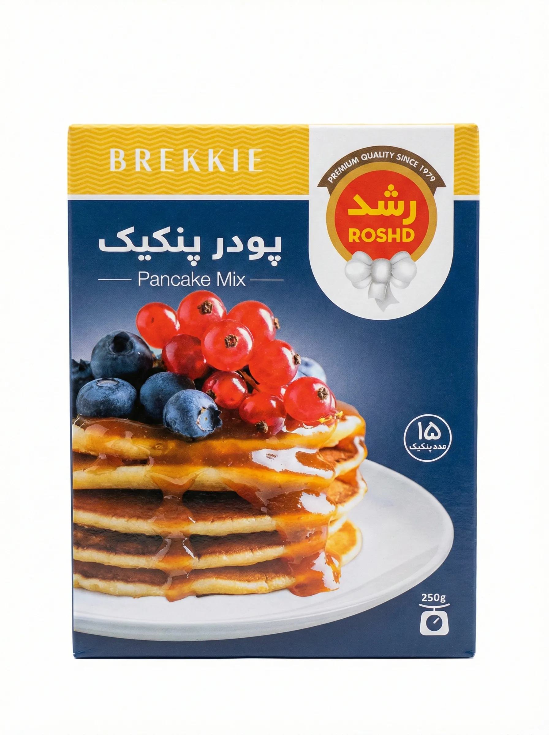 پودر پنکیک وانیلی رشد