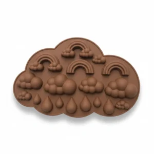 قالب سیلیکون شکلات رنگین کمان