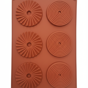 قالب سیلیکون دکور تارت دایره