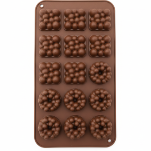 قالب سیلیکون شکلات (حبابی)
