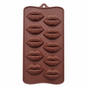 قالب سیلیکون شکلات (لب)