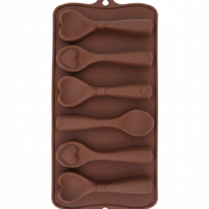 قالب سیلیکون شکلات (قاشق)