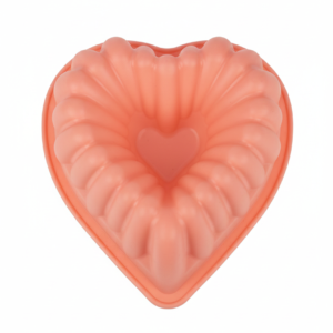 قالب سیلیکون قلب شیفوندار کوچک (12 سانت)