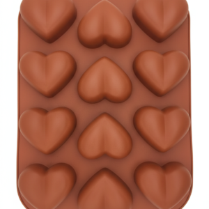 قالب سیلیکون قلب 12 خانه