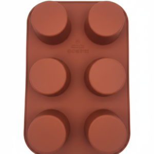 قالب سیلیکون مافین بزرگ 6 خانه