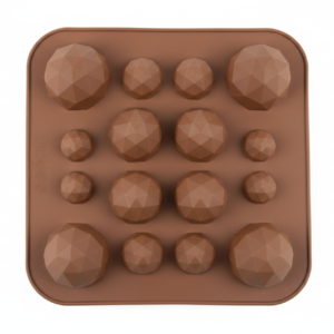 قالب سیلیکون نیمکره و الماس میکس