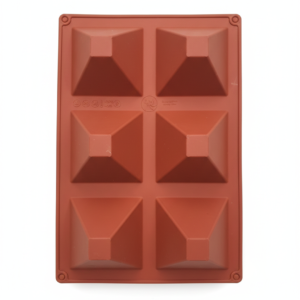 قالب سیلیکون هرم 6 خانه