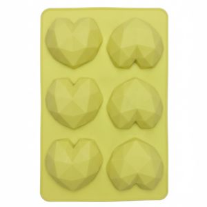 قالب سیلیکون 6 تایی قلب سوپرایز
