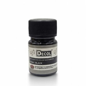 رنگ پودری مشکی 7 گرمی دکول