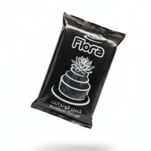 خمیر فوندانت مشکی 1کیلویی فلورا