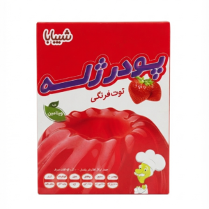 پودر ژله توت فرنگی شیبابا
