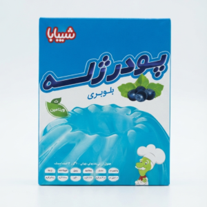 پودر ژله بلوبری شیبابا