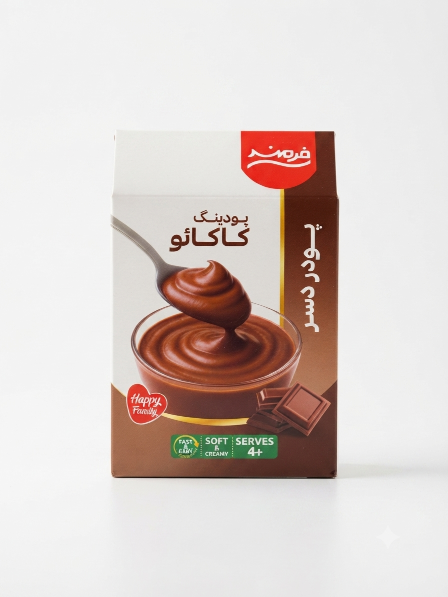 پودینگ کاکائو فرمند